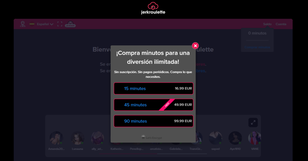 jerkroulette precio